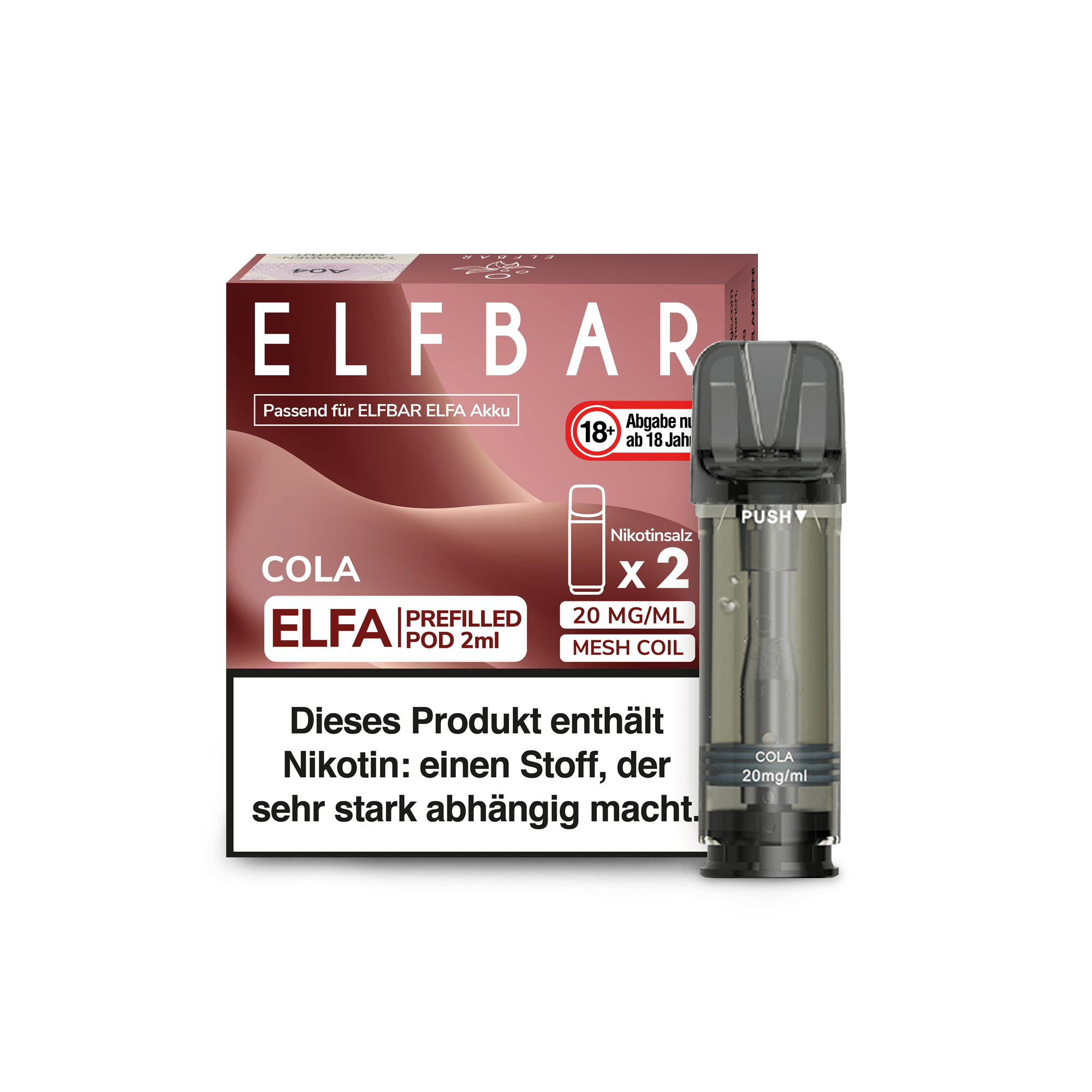 elfbar elfa master akku Elfbar Elfa Cola 20mg jetzt dein klassisches Dampferlebnis kaufen! main image 1