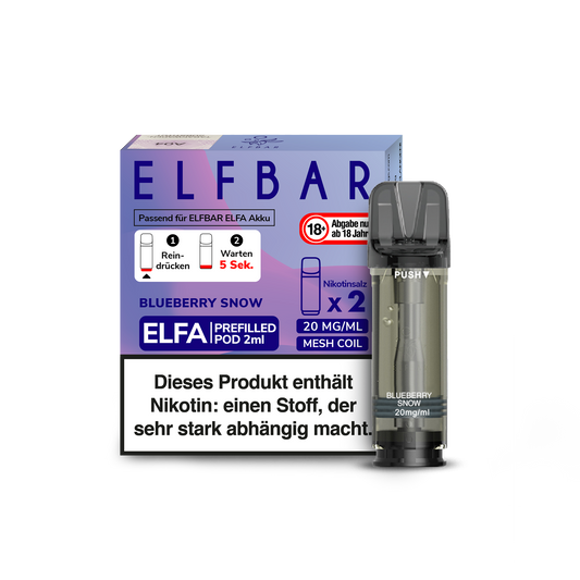 ELFA by Elf Bar - Blueberry Snow - Pod - 2ER Pack