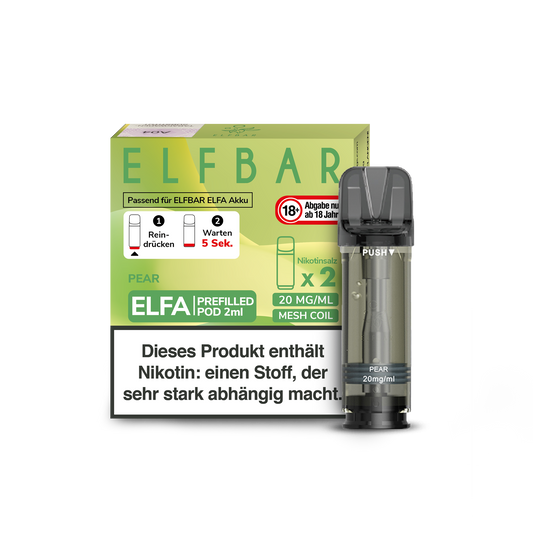 ELFA by Elf Bar - Pear - Pod - 2ER Pack