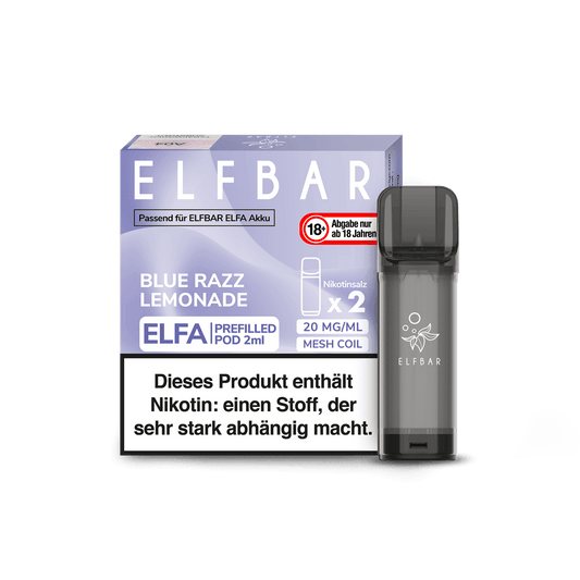 ELFA by Elf Bar - Blue Razz Lemonade - Pod - 2ER Pack