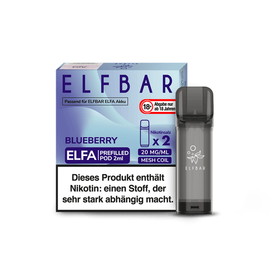 ELFA by Elf Bar - Blueberry - Pod - 2ER Pack