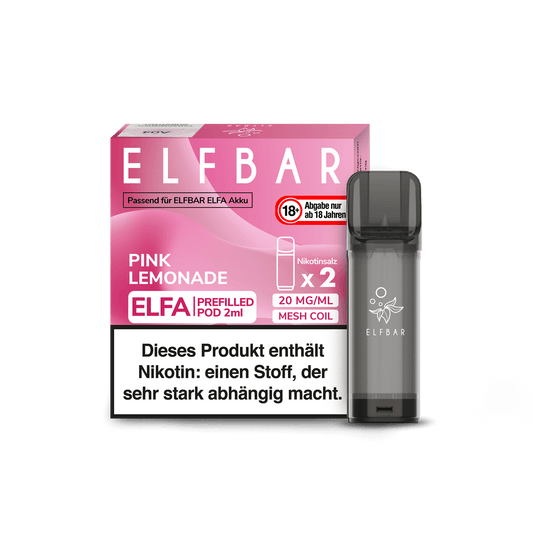 ELFA by Elf Bar - Pink Lemonade - Pod - - 2ER Pack