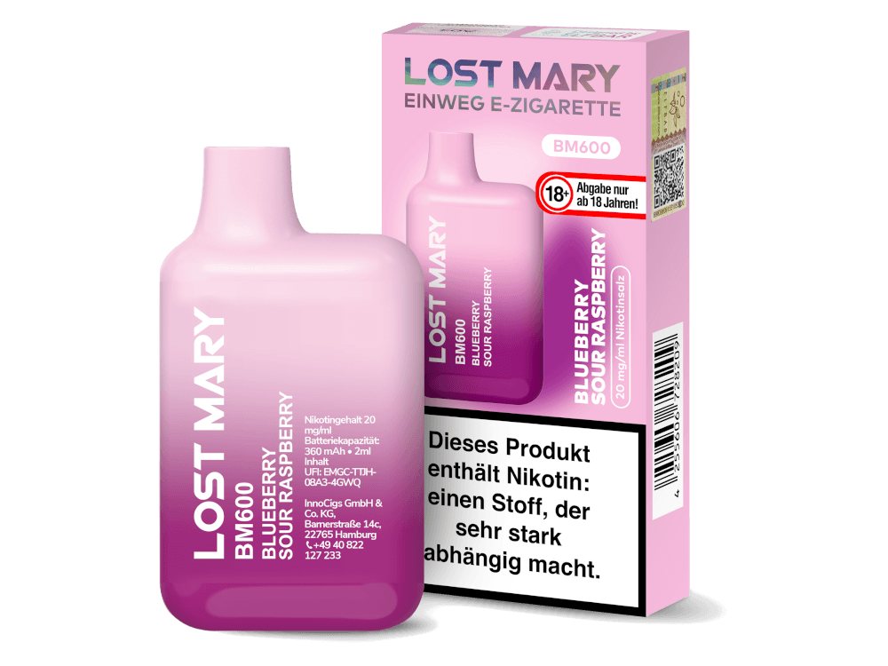 Lost Mary Blueberry Sour Raspberry